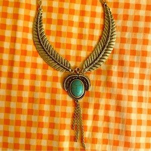 Turquoise and Silver Necklace